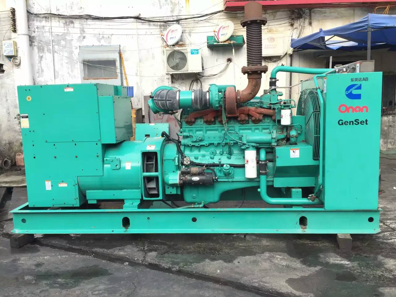 龙马潭租赁发电机-柴油发电机不正常冒烟的原因